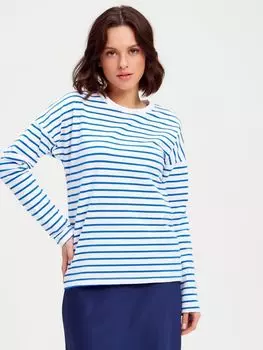 Жен. лонгслив арт. 23-0480 Синий р. 52-54