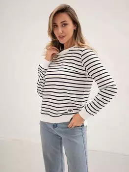 Жен. лонгслив "Форс" Черный р. 48