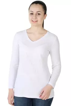 Жен. лонгслив "Открытие" Белый р. 54