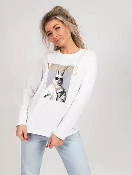 Жен. лонгслив "Софт" Экрю р. 48