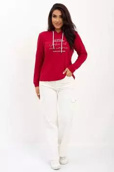 Жен. лонгслив "Трейси" Красный р. 52