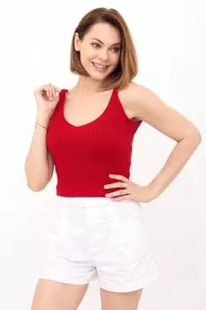 Жен. майка "Инга" Красный р. 44-46