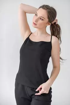 Жен. майка "Стандарт" Черный р. 54