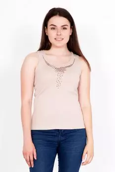 Жен. майка "Тиана" Бежевый р. 54