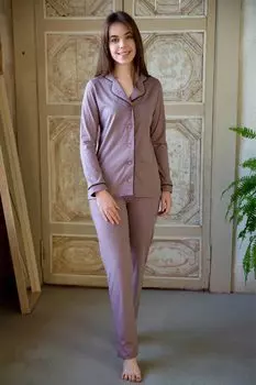 Жен. пижама "Дороти" Пепельная роза р. 62