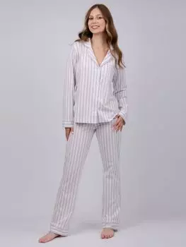 Жен. пижама с брюками "Бостон" Бежевый р. 42