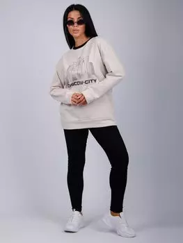 Жен. пижама с брюками "Москва" Бежевый р. 50