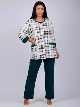 Жен. пижама с брюками "Талисман" Темно-синий р. 50