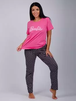 Жен. пижама с брюками "Варя" Фуксия р. 42