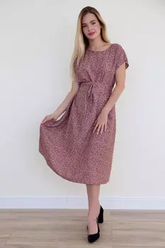 Жен. платье "Ариадна" Розовый р. 50