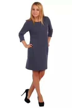 Жен. платье "арт. 16-0421 Синий" р. 54