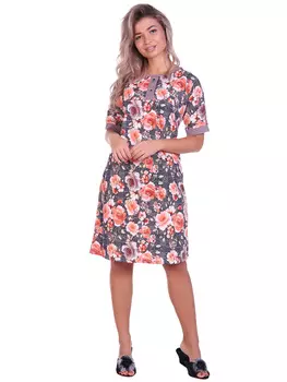 Жен. платье арт. 16-0690 Персиковый р. 70