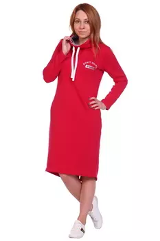 Жен. платье арт. 17-0113 Красный р. 46