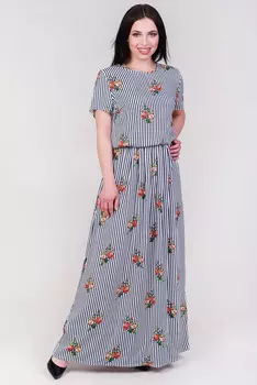 Жен. платье "арт. 19-0140 Белый" р. 44