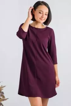 Жен. платье "арт. 19-0235 Баклажан" р. 42