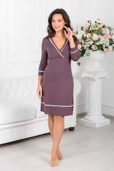Жен. платье "арт. 19-0345 Оберджин" р. 42