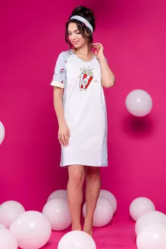 Жен. платье арт. 19-0398 Белый р. 42