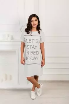 Жен. платье "Элефант" Серый р. 54