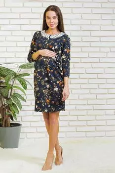 Жен. платье "Мария" Антрацит р. 46