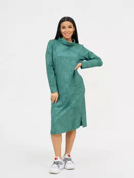 Жен. платье повседневное арт. 16-0948 Хаки р. 54