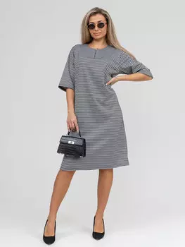 Жен. платье повседневное арт. 16-0955 Светло-серый р. 54