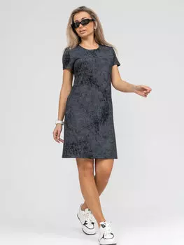 Жен. платье повседневное арт. 16-0956 Черный р. 46