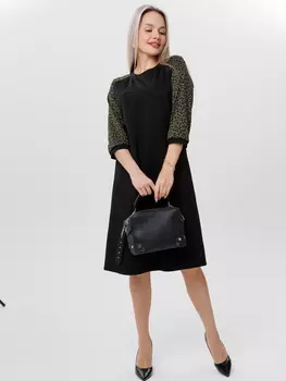 Жен. платье повседневное арт. 17-0466 Хаки р. 46