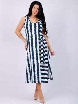 Жен. платье повседневное "Бали" Изумрудный р. 54