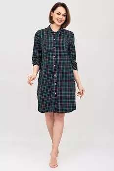 Жен. платье повседневное "Реджи" Зеленый р. 46