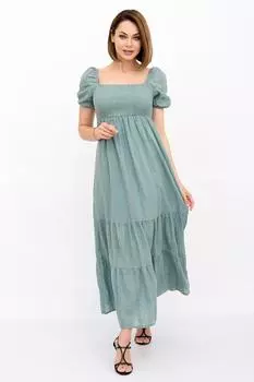 Жен. платье вечернее "Соната" Зеленый р. 44-46