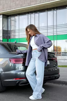 Жен. рубашка "Верона" Кофейный р. 48-50