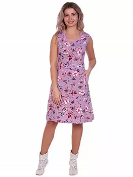 Жен. сарафан арт. 16-0700 Розовый р. 48