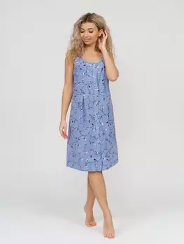 Жен. сарафан арт. 16-0917 Голубой р. 62