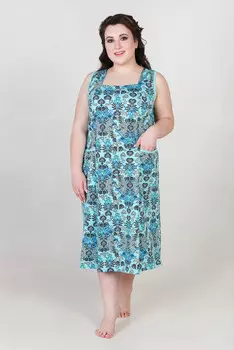 Жен. сарафан "арт. 19-0178 Ментол" р. 48