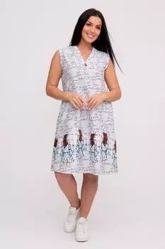 Жен. сарафан арт. 23-0287 Серый р. 54