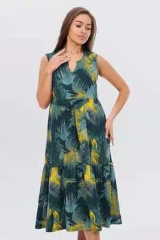 Жен. сарафан "арт. 23-0557 Зеленый" р. 46