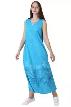 Жен. сарафан "Лилия" Бирюзовый р. 50