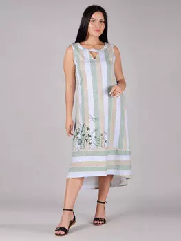 Жен. сарафан "Сицилия" Светло-зеленый р. 52