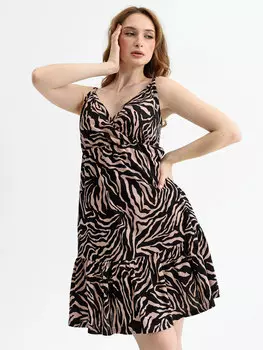 Жен. сарафан "Сиеста" Антрацит р. 42