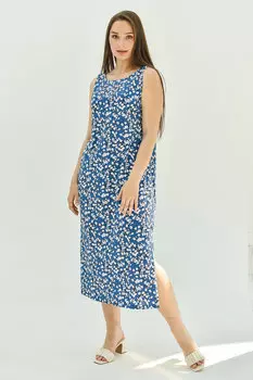 Жен. сарафан "Весна" Индиго р. 56