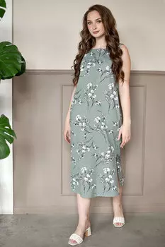 Жен. сарафан "Весна" Зеленый р. 46