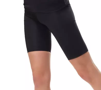 Жен. шорты "Фитнес" Черный р. 46-48