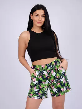 Жен. шорты "Ялта" Зеленый р. 50