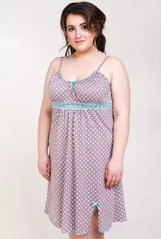 Жен. сорочка арт. 19-0152 Лиловый р. 52