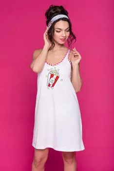 Жен. сорочка "арт. 19-0396 Белый" р. 52