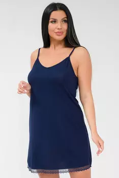 Жен. сорочка "арт. 19-0503 Темно-синий" р. 42