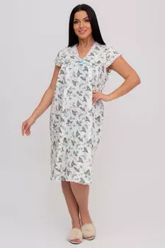 Жен. сорочка арт. 23-0219 Бирюзовый р. 60