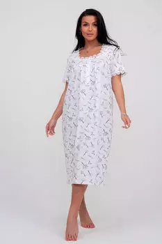 Жен. сорочка арт. 23-0358 Белый р. 58