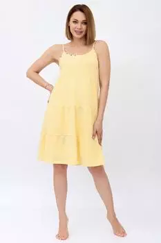 Жен. сорочка "Аврора" Желтый р. 44