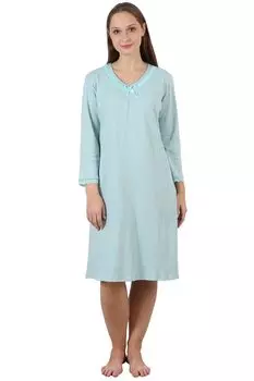 Жен. сорочка "Фиалочка" Ментоловый р. 50